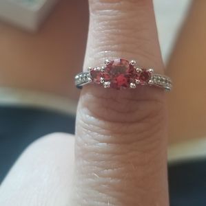 Lab created Ruby Ring size 7